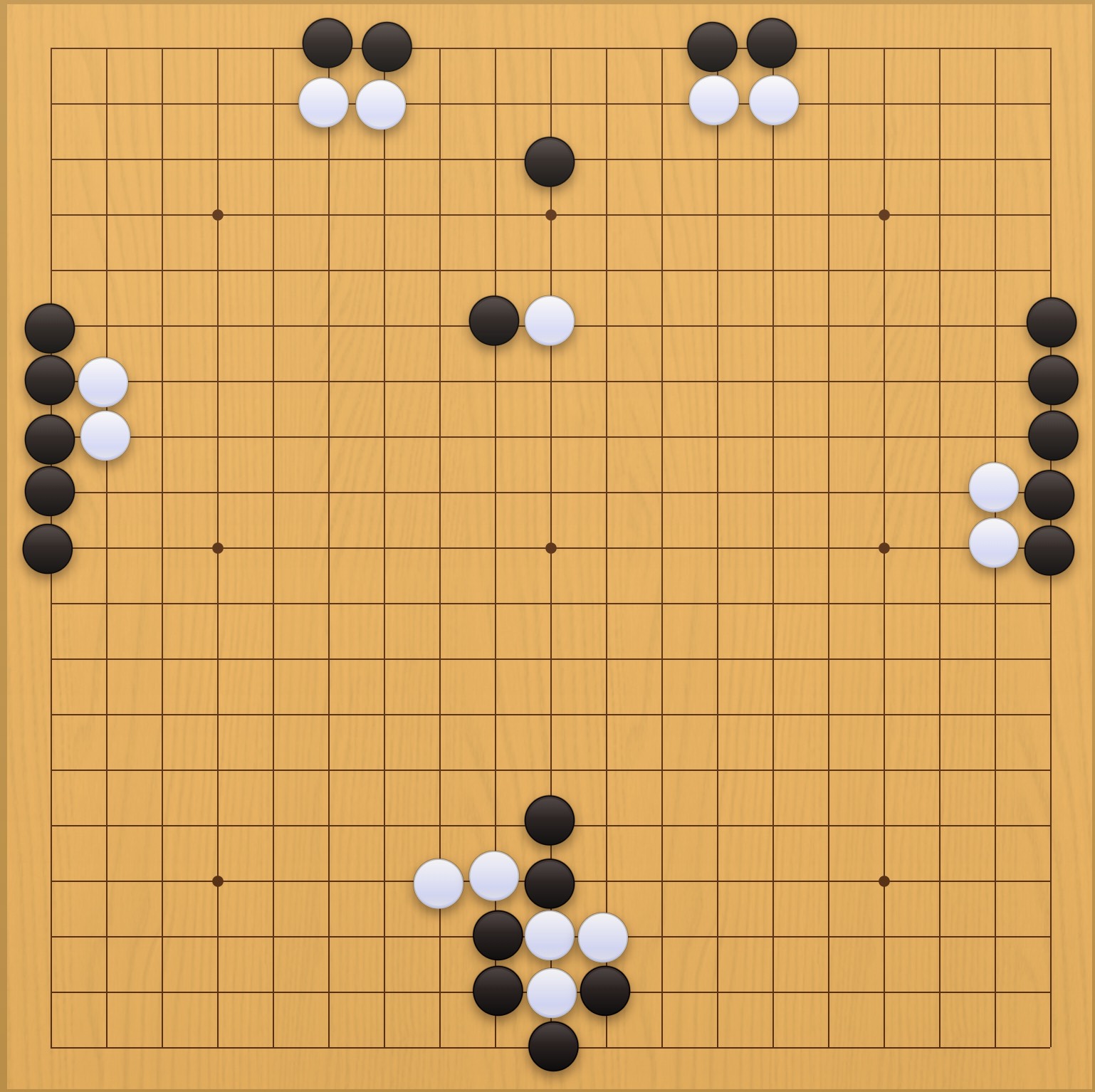 囲碁学習 珍瓏問題①