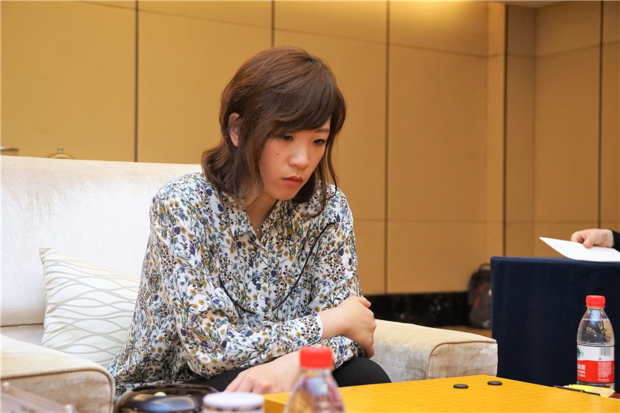 第8回天台山体彩杯世界女子囲碁団体戦 1日目