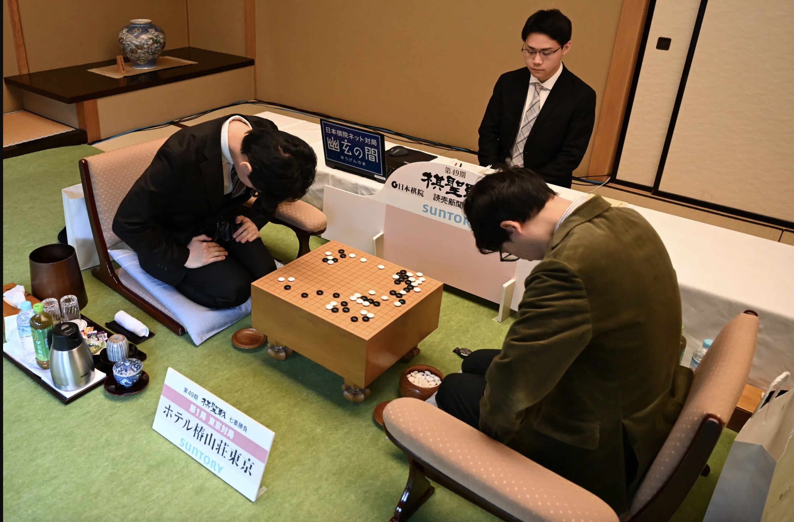 第49期棋聖戦七番勝負第1局 1日目の流れ