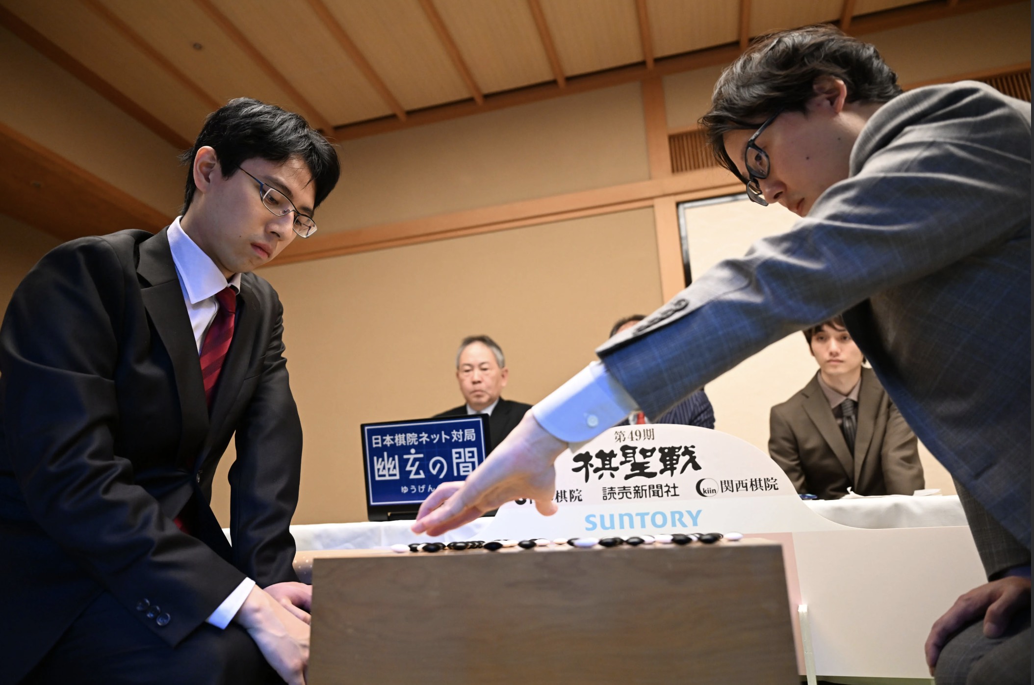 第49期棋聖戦七番勝負第1局 2日目の流れ