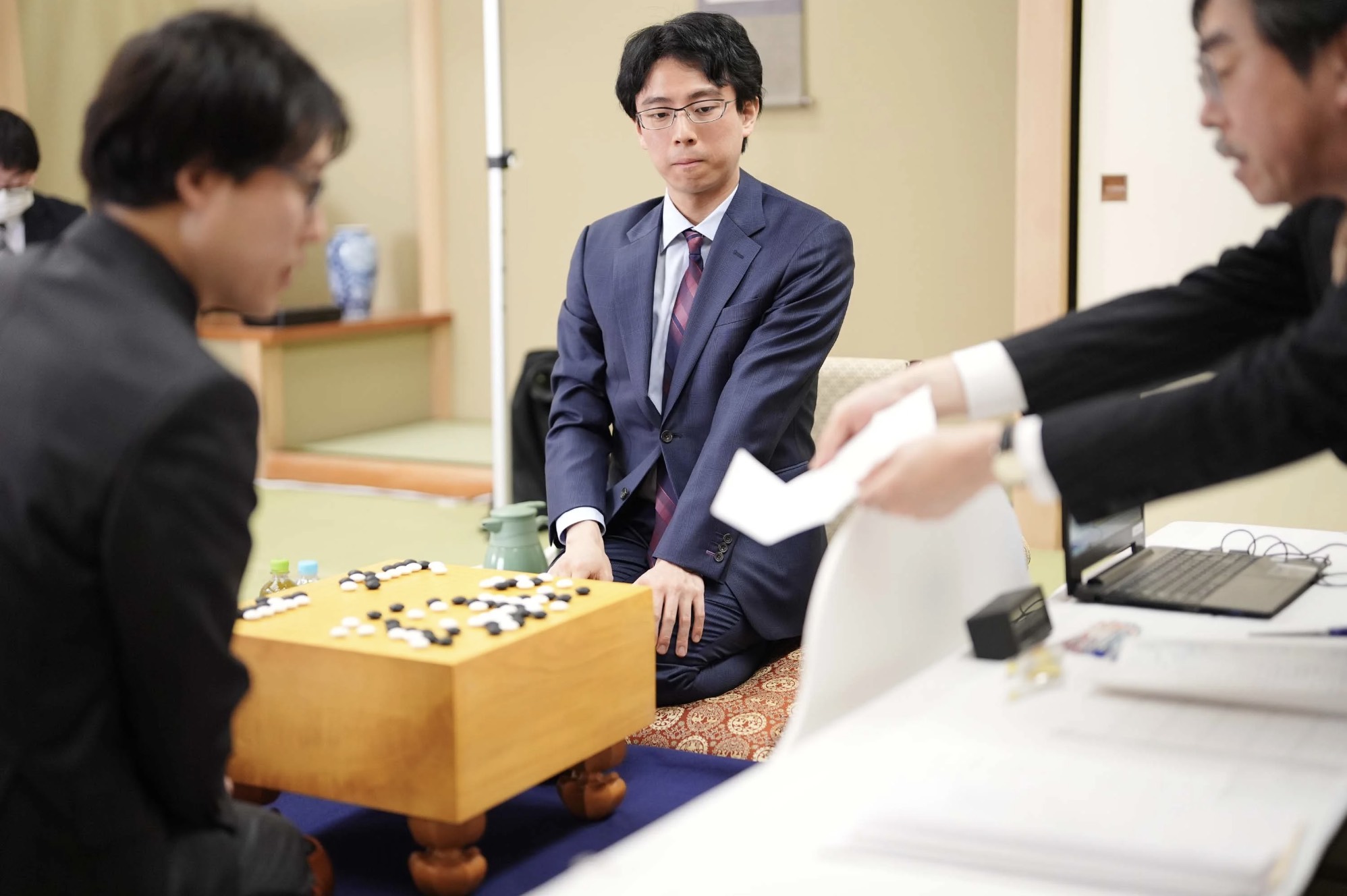 第49期棋聖戦七番勝負第2局 2日目の流れ