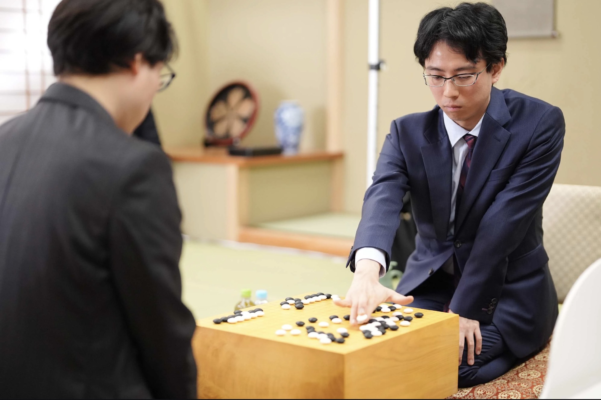 第49期棋聖戦七番勝負第2局 2日目の流れ