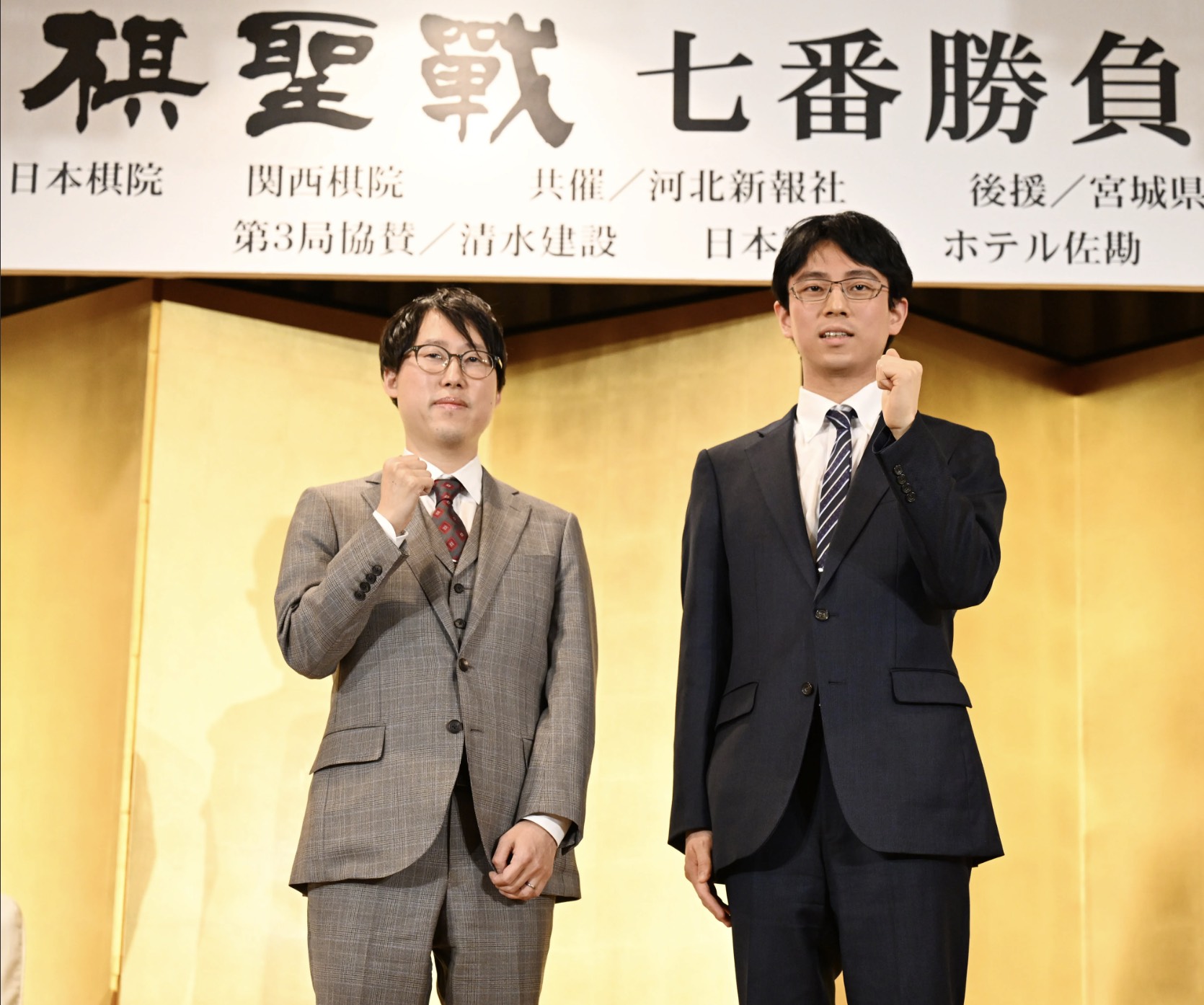 第49期棋聖戦七番勝負第3局 対局室検分と前夜祭