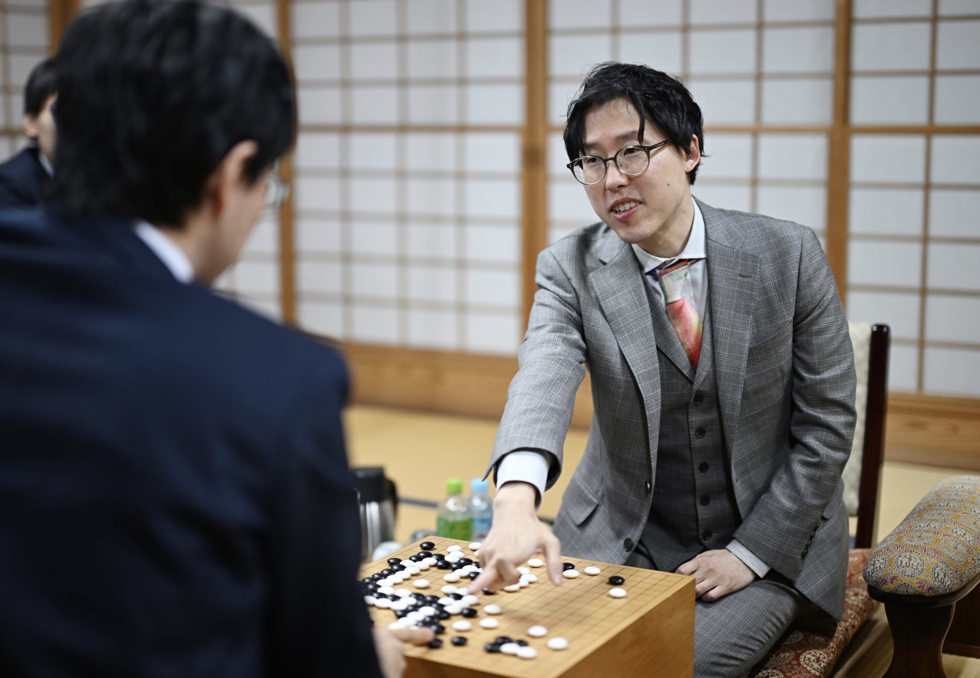 第49期棋聖戦七番勝負第3局 2日目の流れ