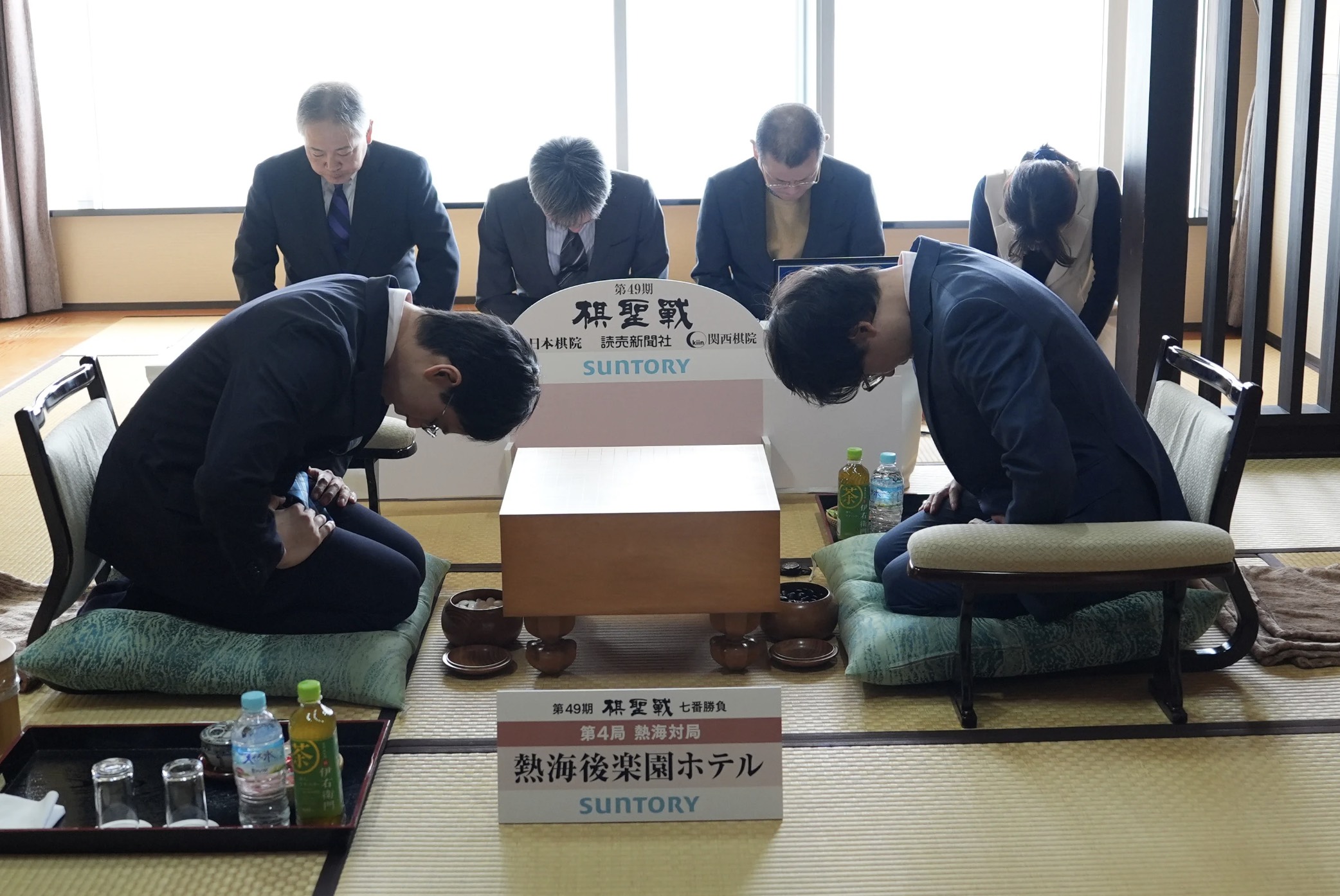 第49期棋聖戦七番勝負第4局 1日目の流れ