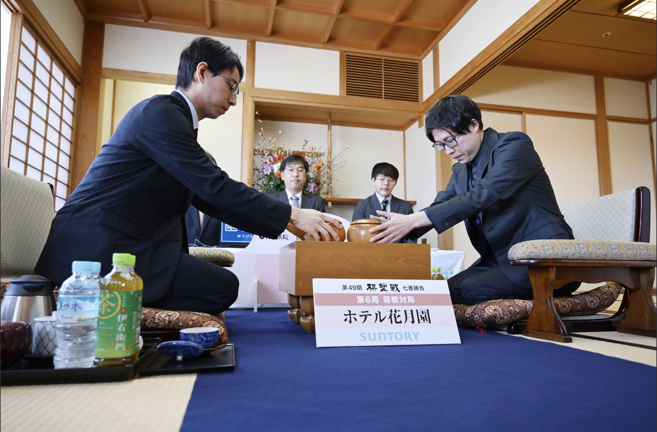 第49期棋聖戦七番勝負第6局 2日目の流れ