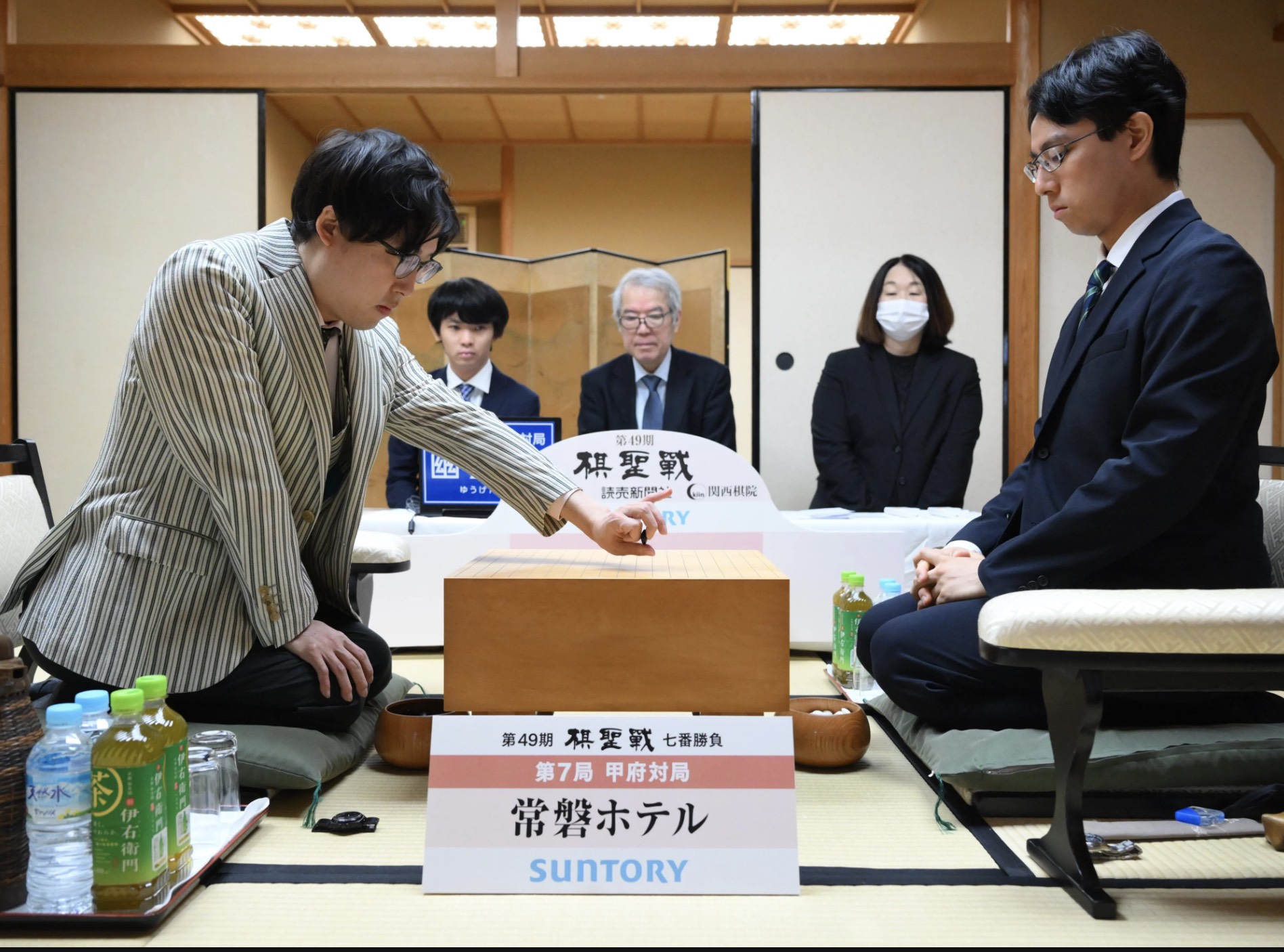 第49期棋聖戦七番勝負最終局 1日目の流れ