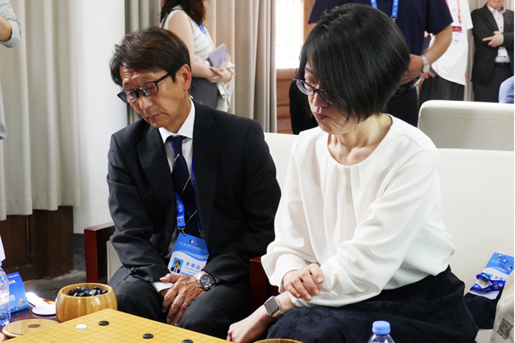 【第9回廬陽・志邦杯中日韓ペア戦2回戦】(黒)党・唐ペア 対 小林・青木ペア(白)