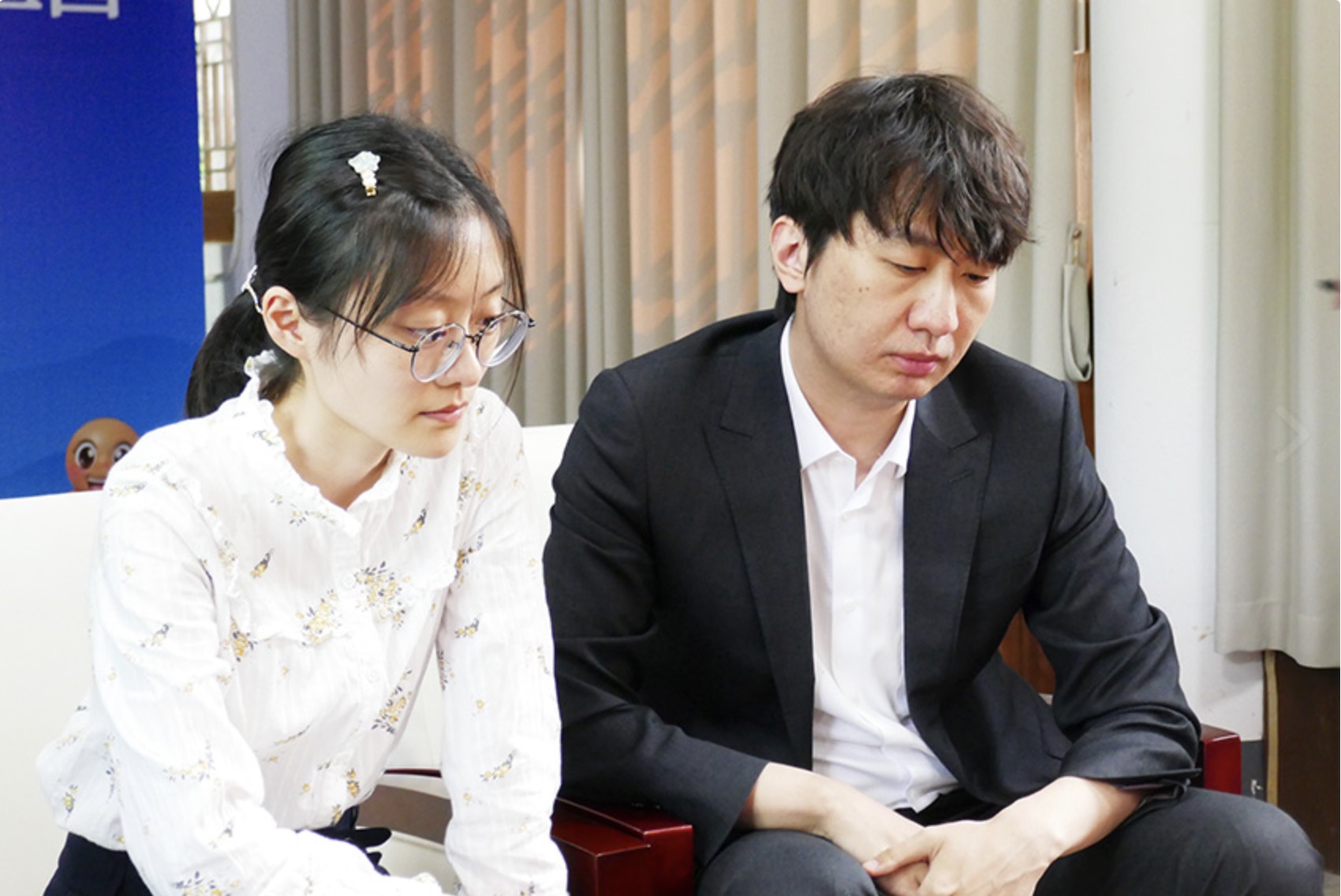 【第9回廬陽・志邦杯中日韓ペア戦2回戦】(黒)党・唐ペア 対 小林・青木ペア(白)