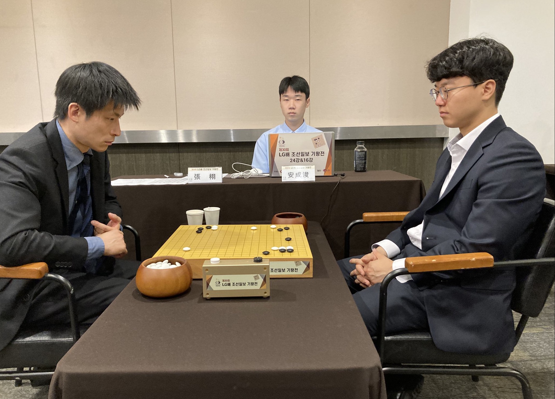 張が2回戦進出