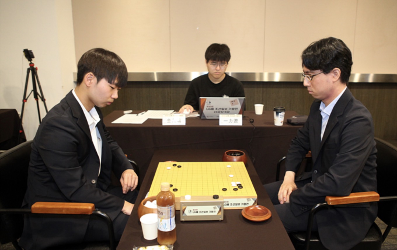 第30回LG杯2回戦 一力、日本勢で唯一の8強進出