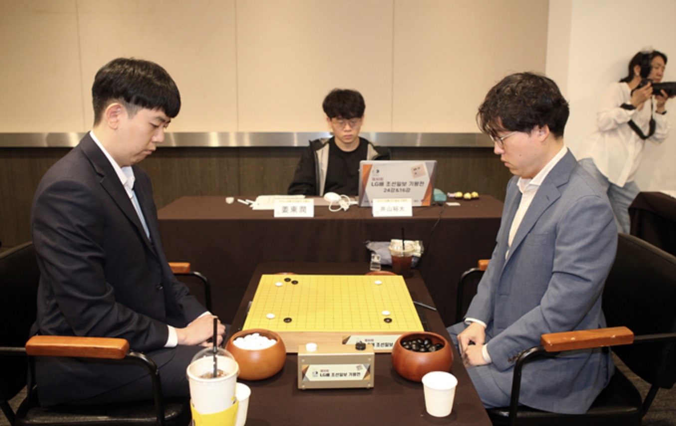 第30回LG杯2回戦 一力、日本勢で唯一の8強進出