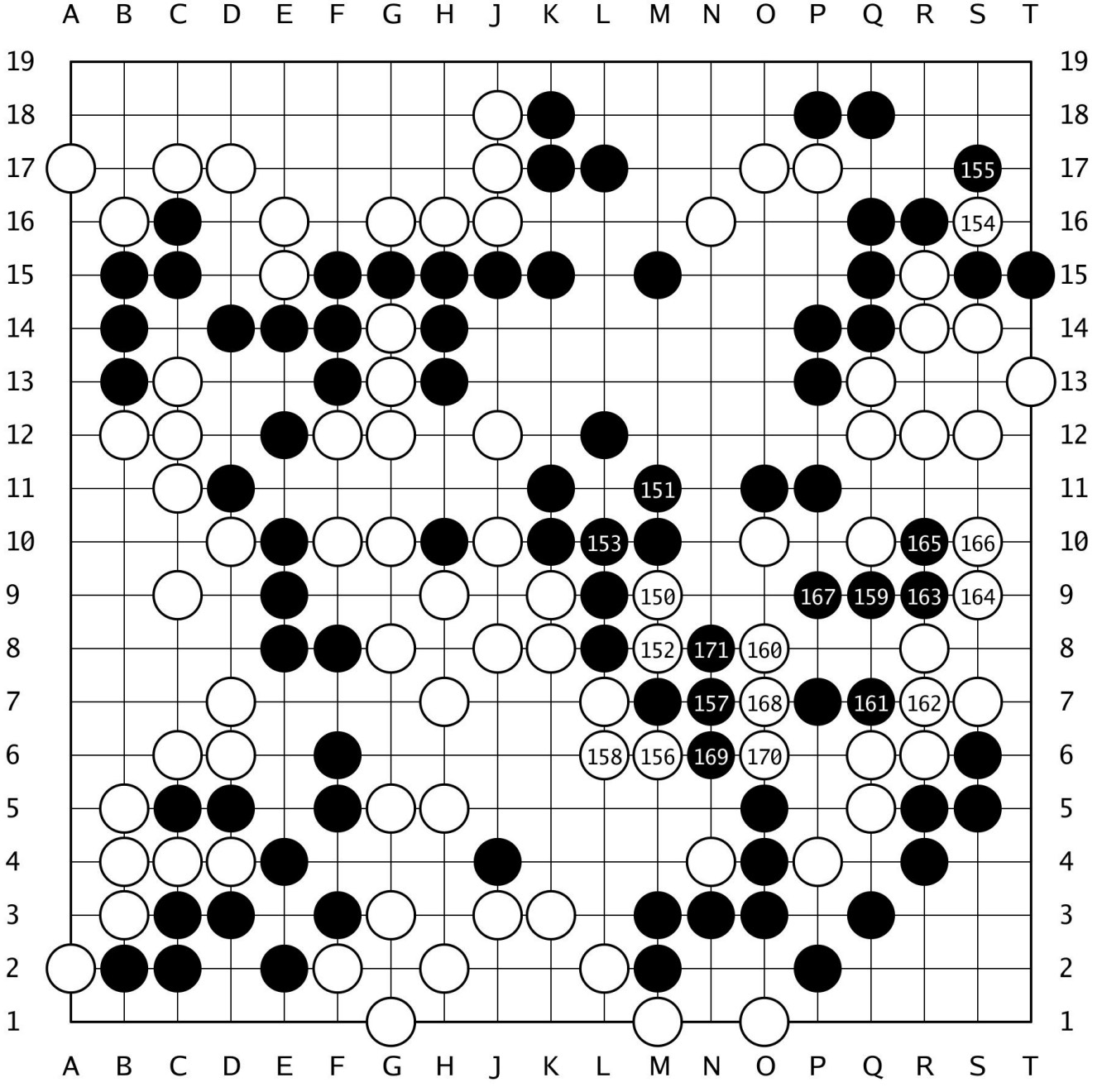 棋譜解説 【第50期碁聖戦準決勝】(黒)芝野虎丸十段 対 林漢傑八段(白)
