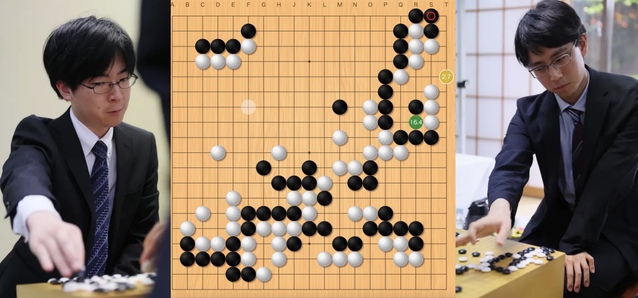 棋譜解説 【第80期本因坊戦挑戦手合第3局】(黒)芝野虎丸十段 対 一力遼本因坊(白)