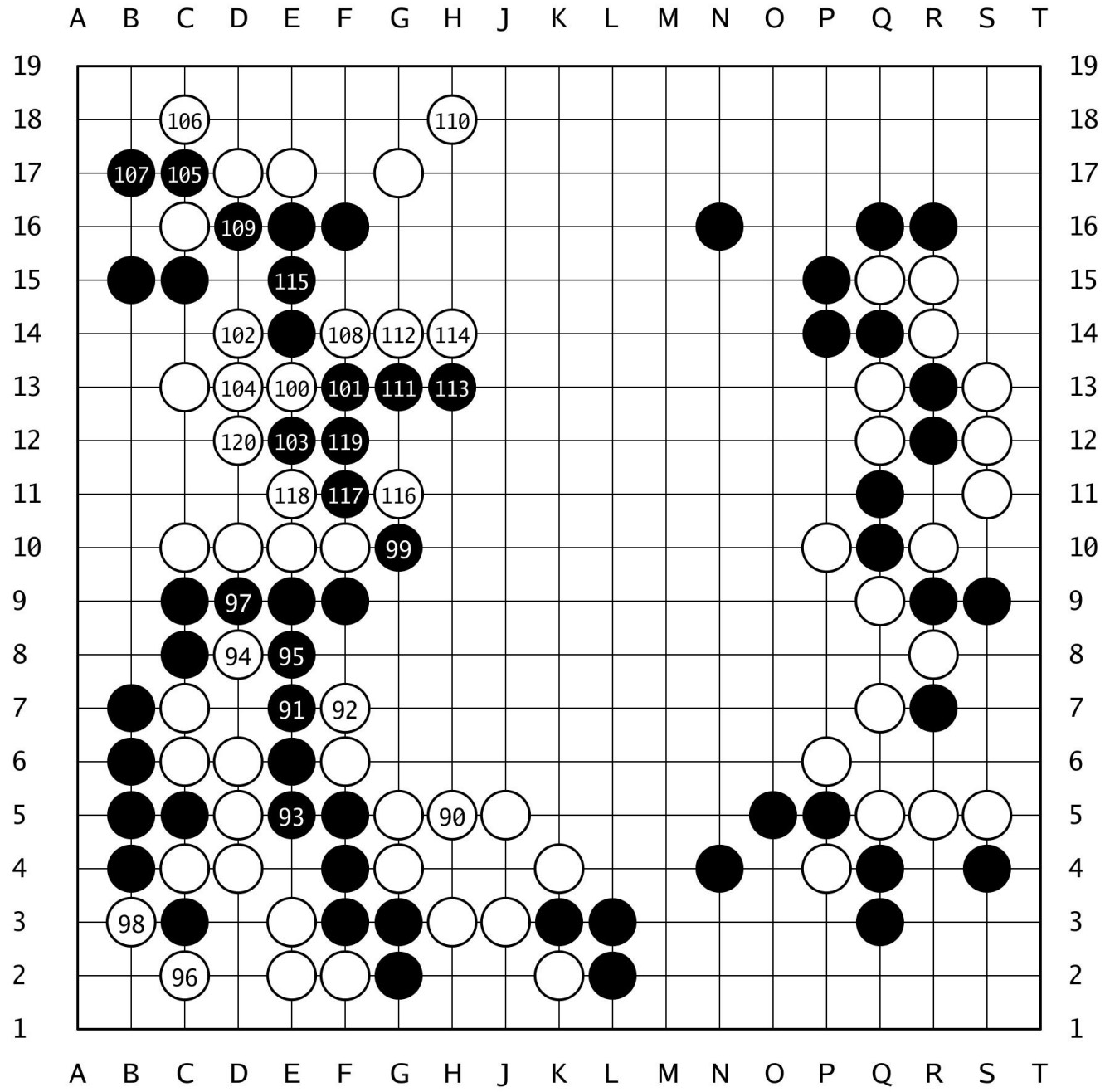 棋譜解説 【第80期本因坊戦挑戦手合第4局】(黒)一力遼本因坊 対 芝野虎丸十段(白)