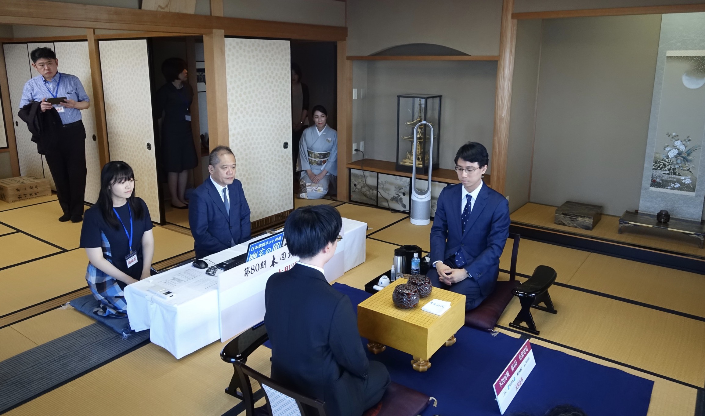 第80期本因坊戦第4局 芝野が2連勝、最終局へ