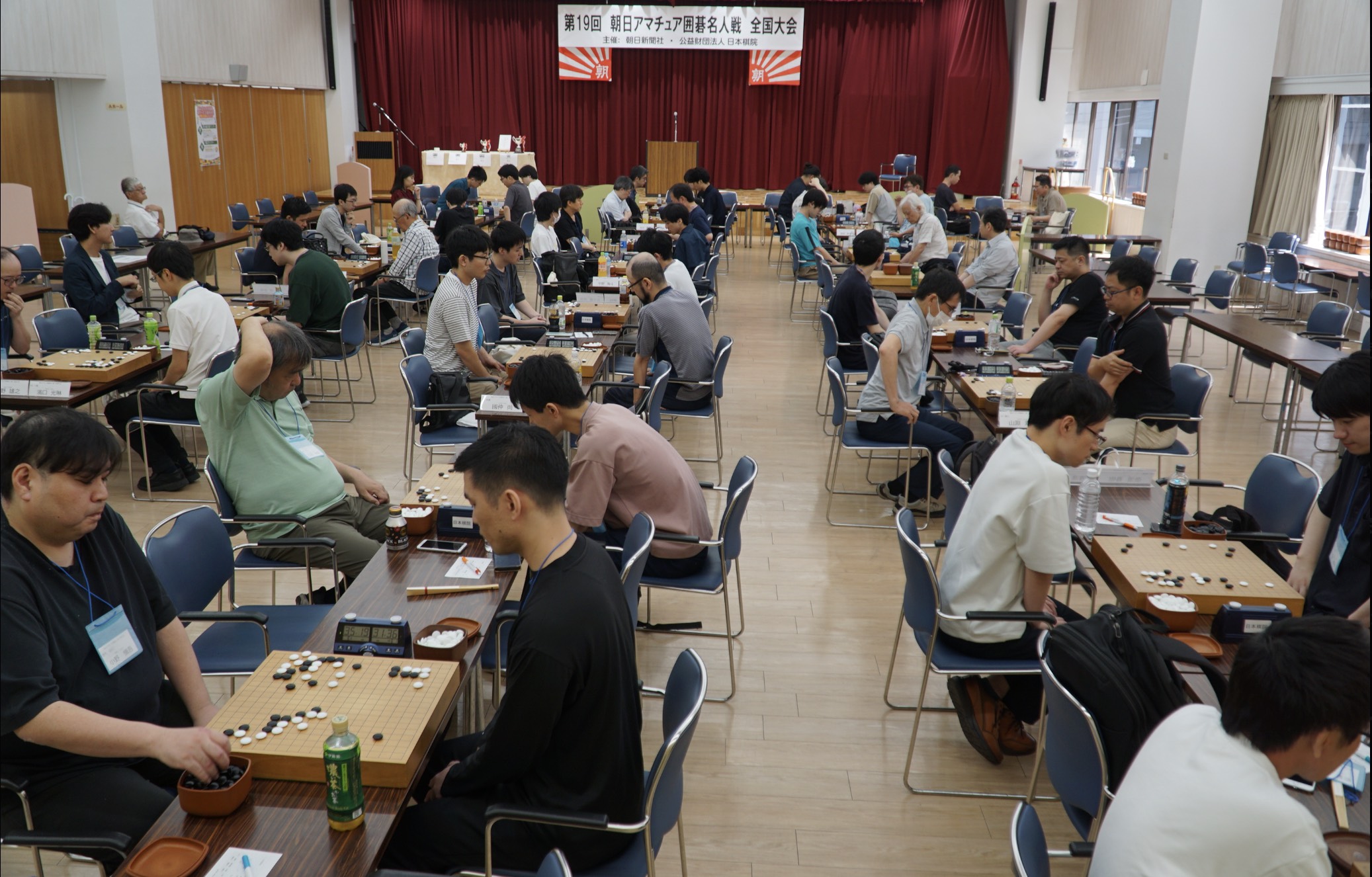 第19回朝日アマ名人戦全国大会、熱戦スタート ベスト8が出揃う、7月6日に挑戦者が決定