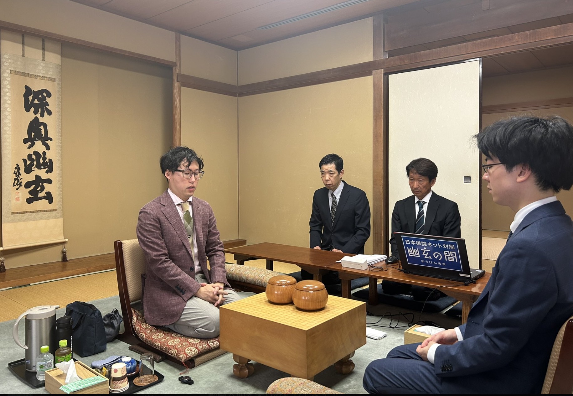第50期碁聖戦第2局 １勝１敗のに