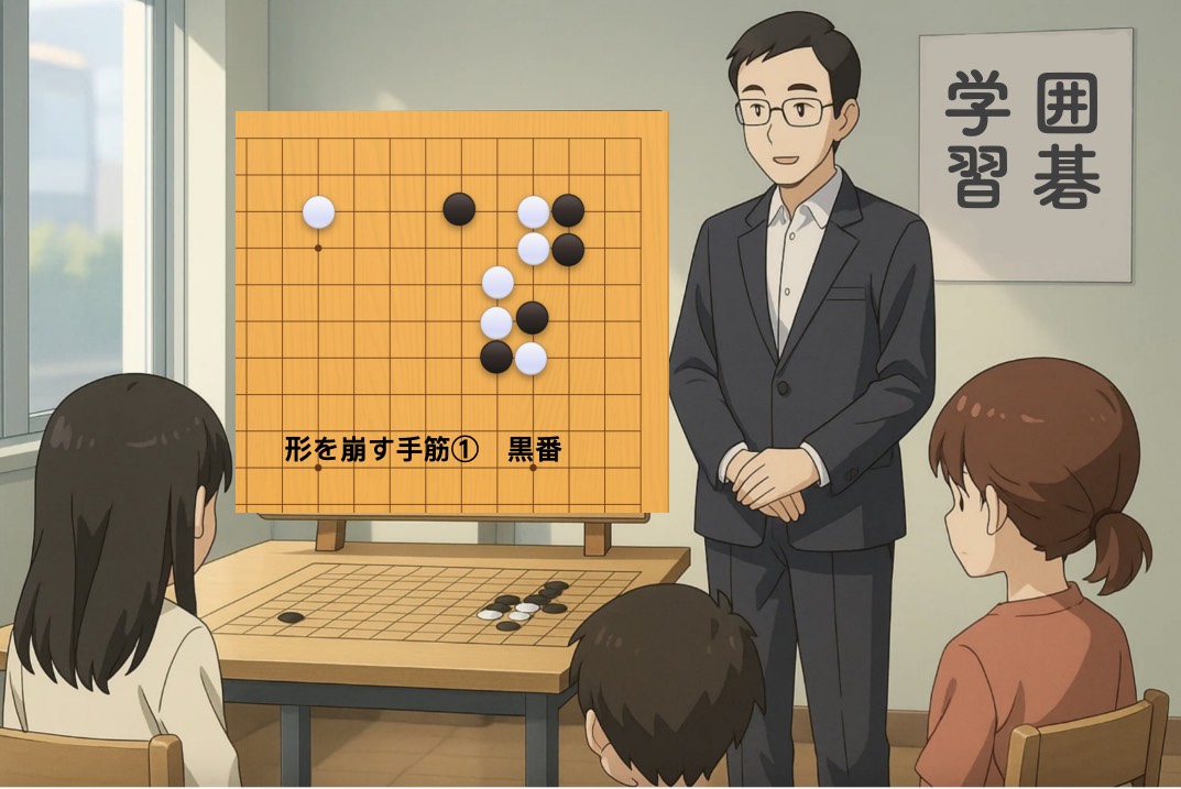 形を崩す手筋①