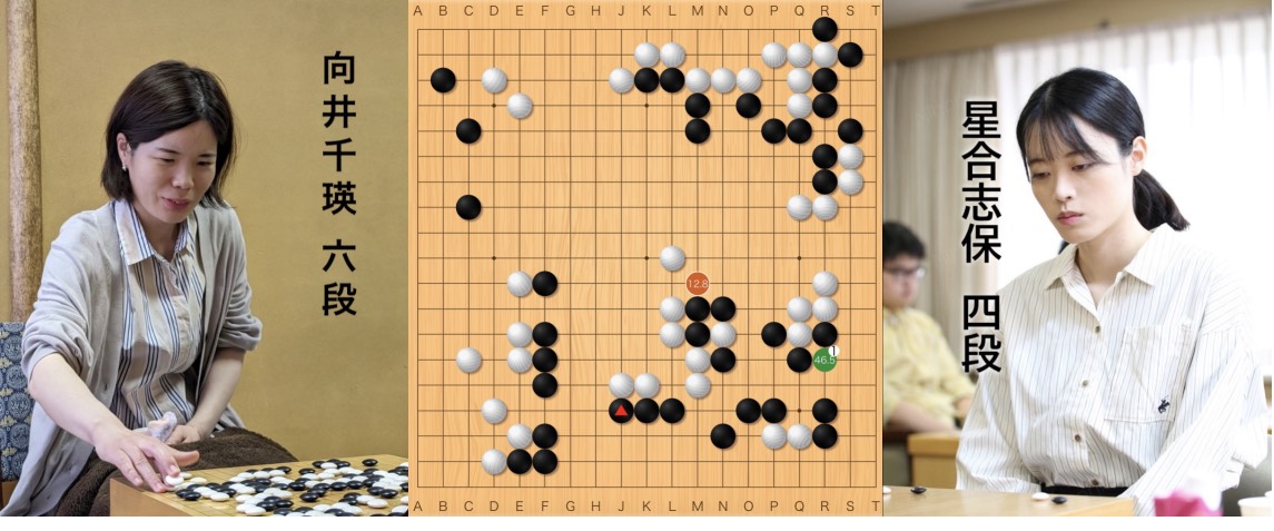 第44期女流本因坊準決勝 星合、挑戦者決定戦へ進出