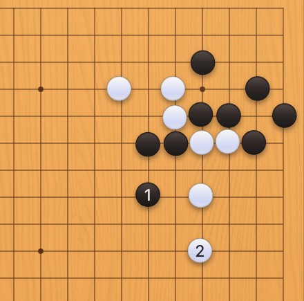 囲碁学習 形を崩す手筋⑤