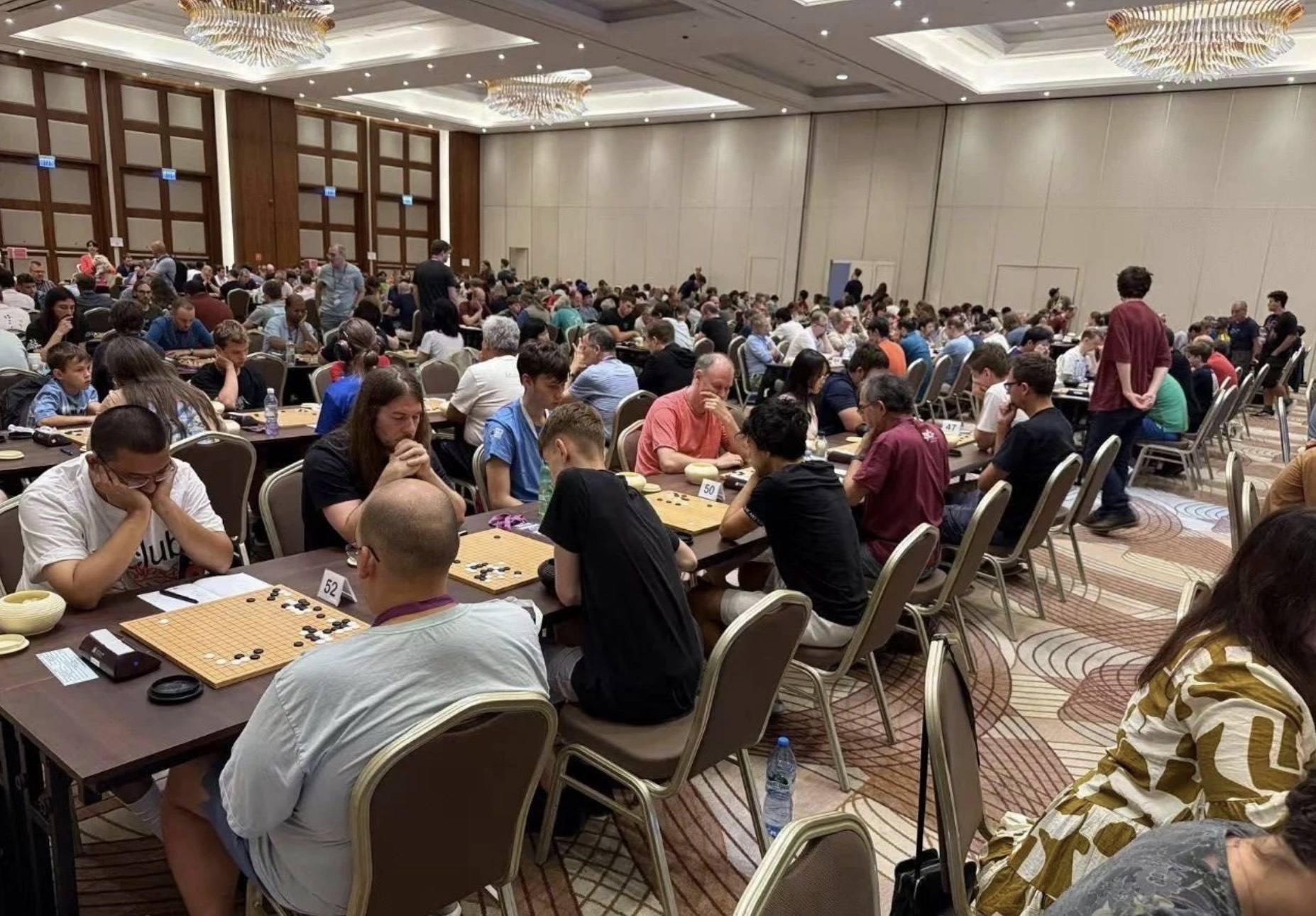 ヨーロッパ囲碁大会開催、過去最大規模 ポーランド、個人戦・団体戦ともに制覇