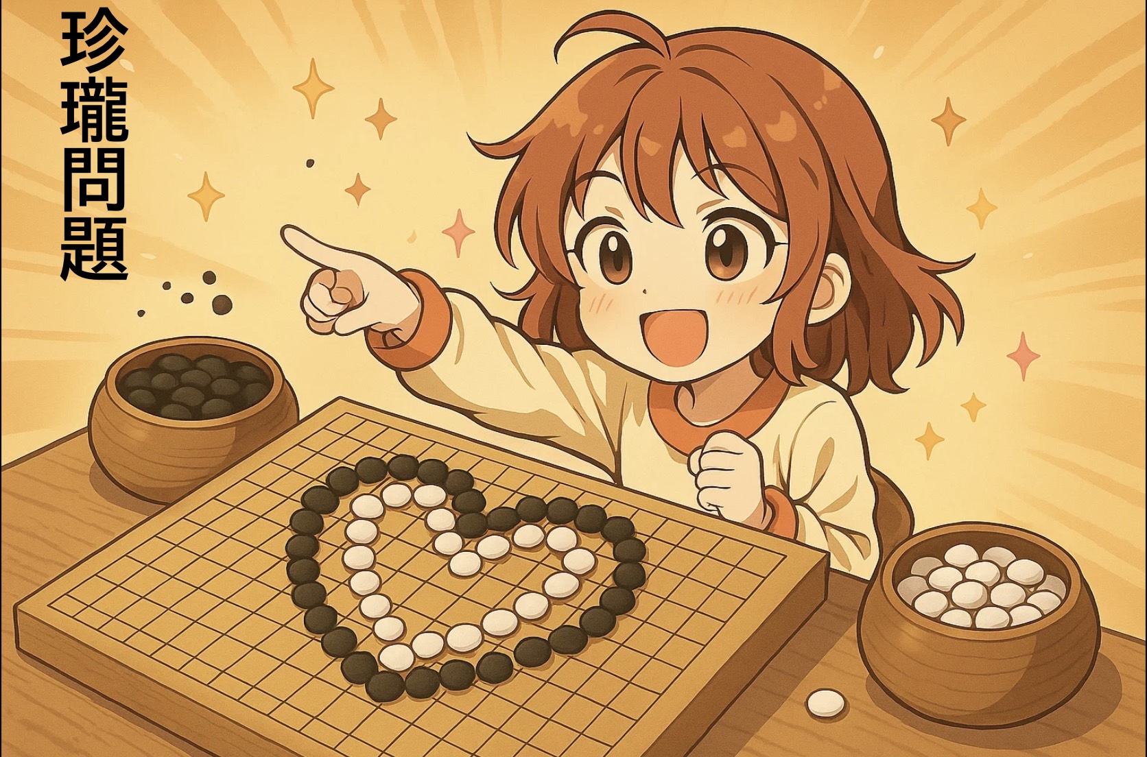 囲碁学習 珍瓏問題①