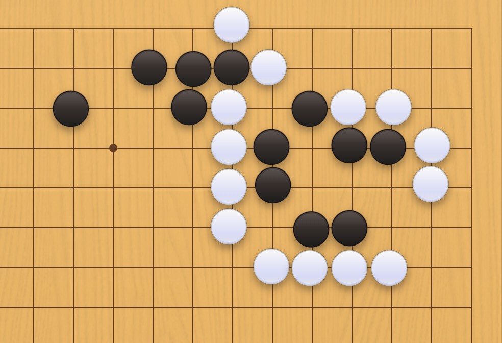 囲碁学習 両にらみの手筋⑥