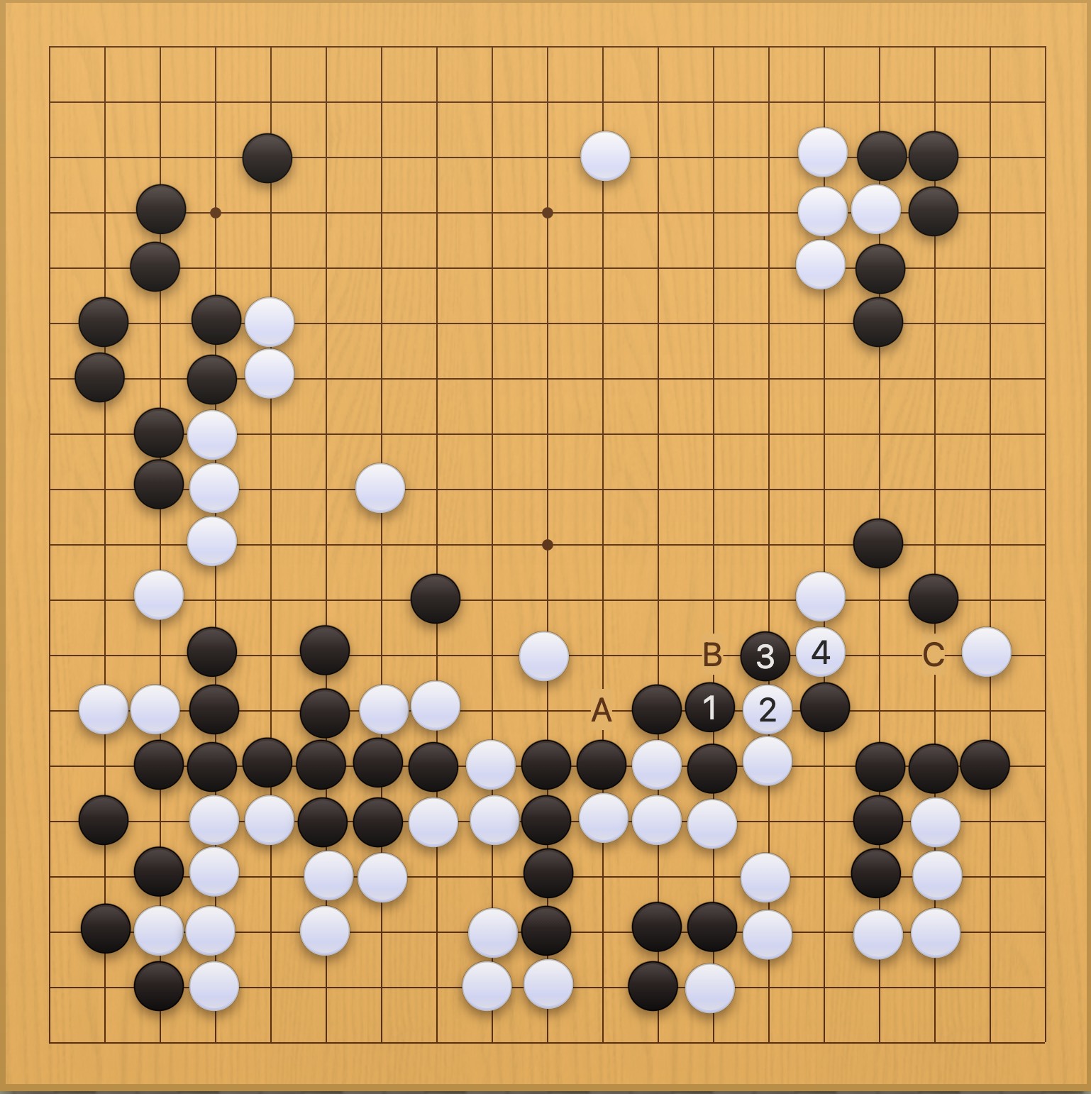 囲碁学習 実戦から学ぶプロの一手