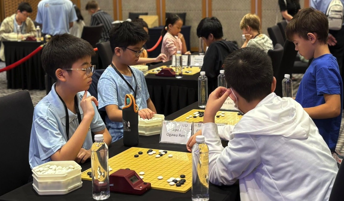 小川蓮くん、U12組準優勝