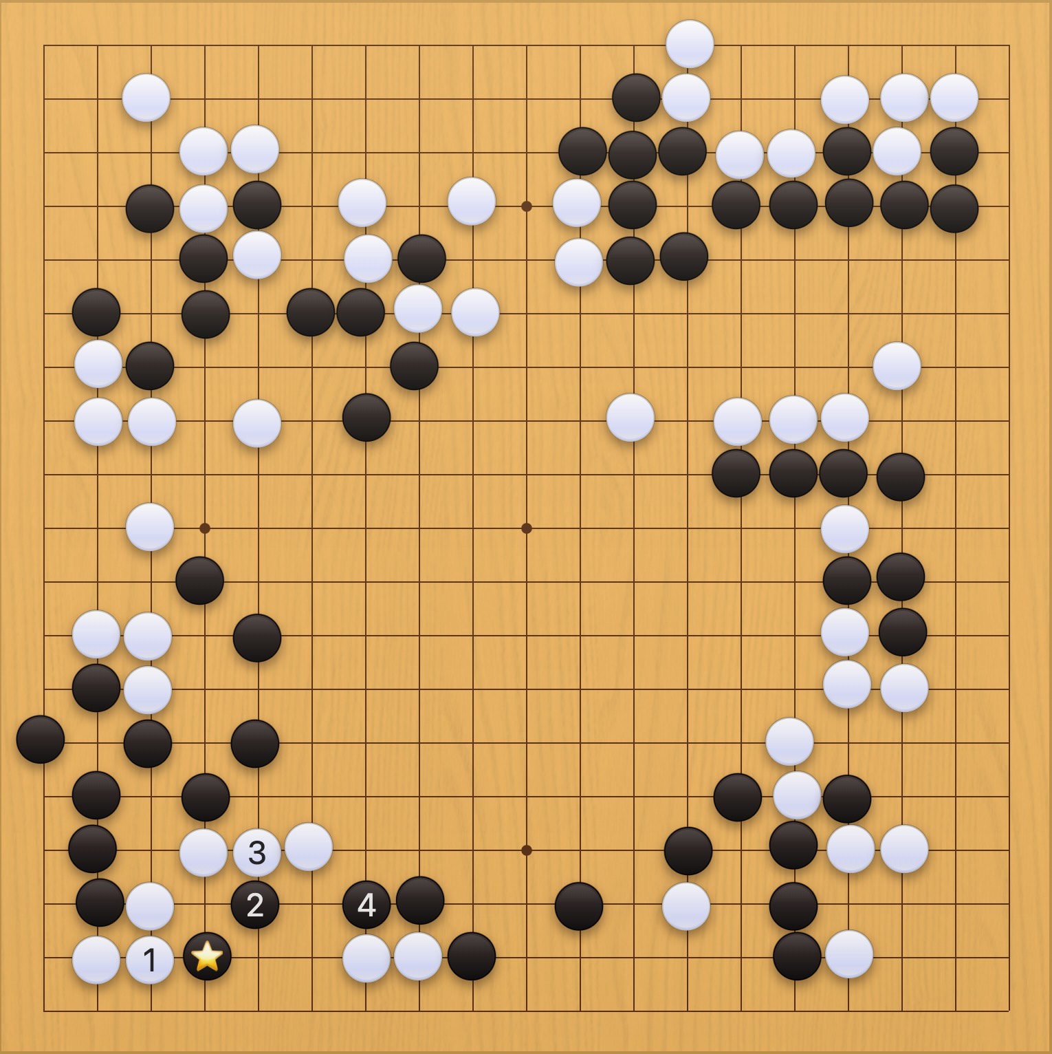 囲碁学習 実戦から学ぶプロの一手