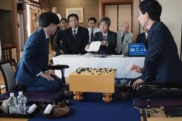 第50期名人戦第3局 2日目の流れ