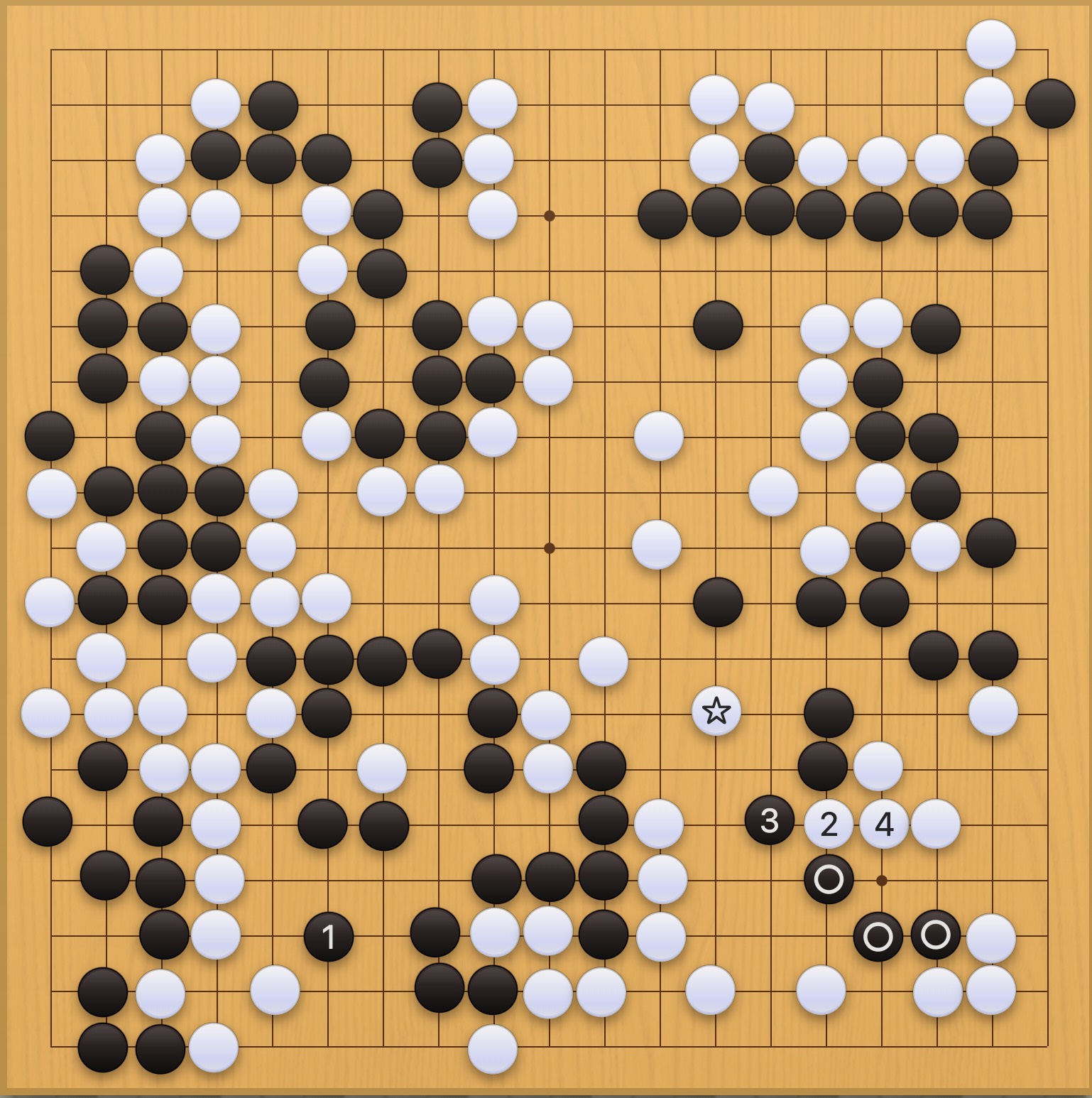 囲碁学習 実戦から学ぶプロの一手