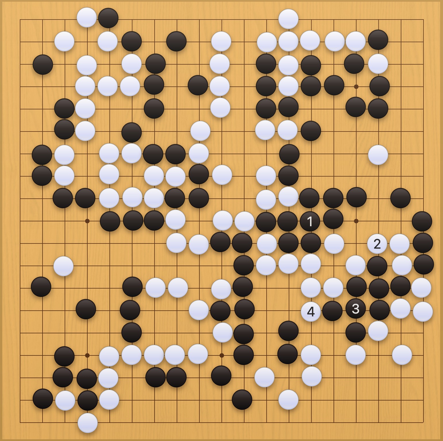 囲碁学習 実戦から学ぶプロの一手