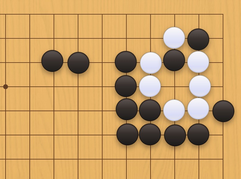 囲碁学習 連絡する手筋④