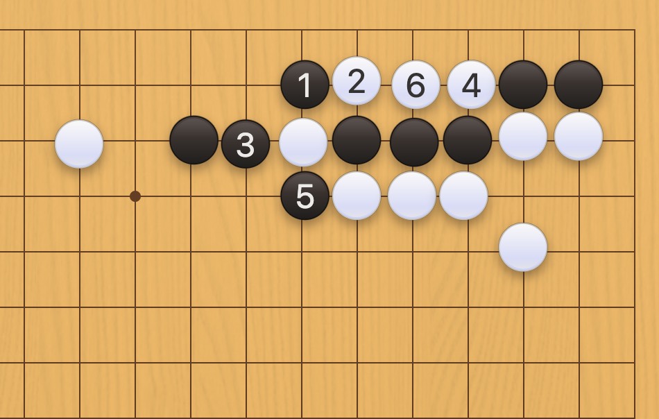 囲碁学習 連絡する手筋⑦