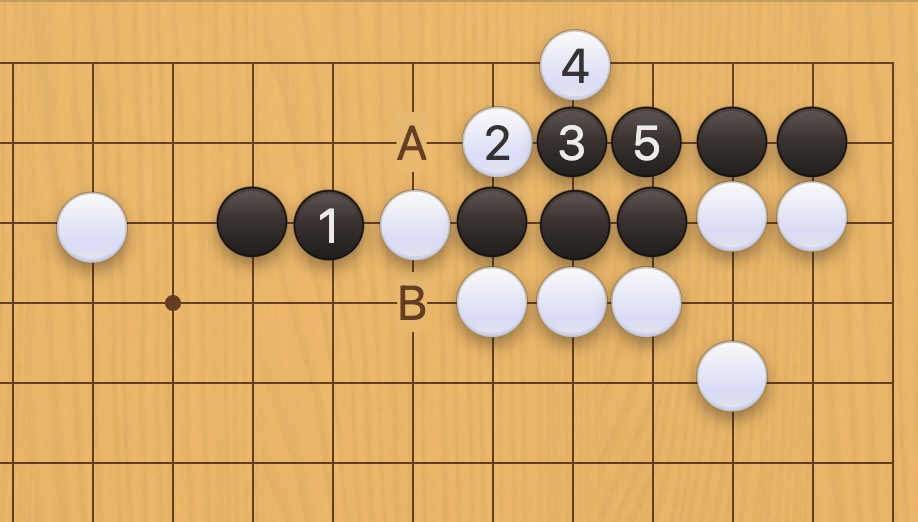 囲碁学習 連絡する手筋⑦