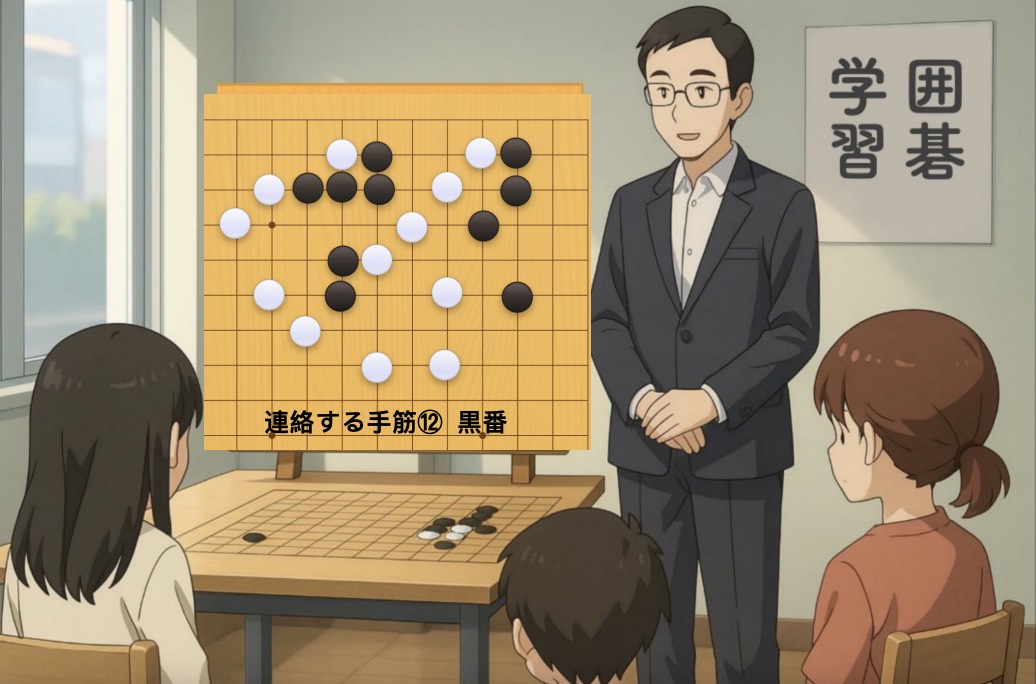 連絡する手筋⑫