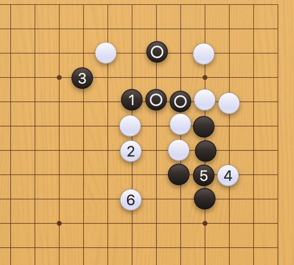 囲碁学習 連絡する手筋⑪