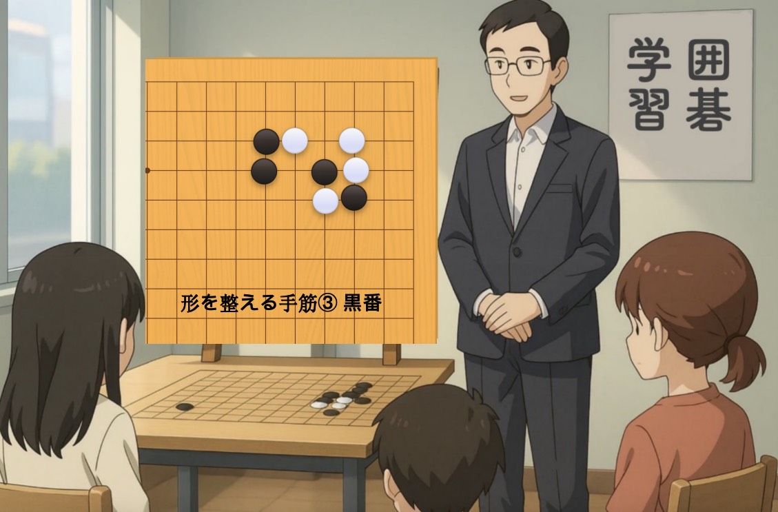 形を整える手筋③