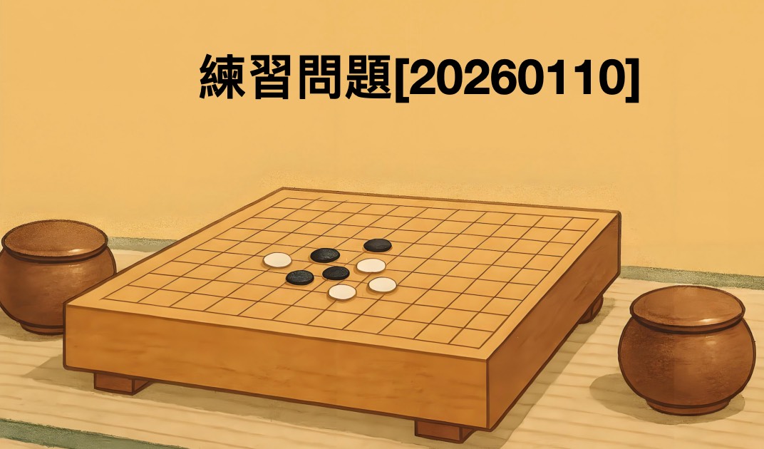 囲碁学習 練習問題[20260110]