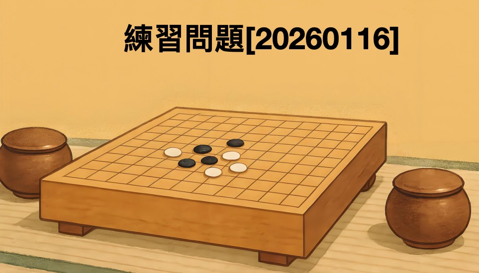囲碁学習 練習問題[20260116]