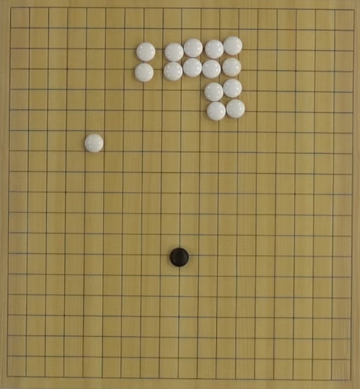 芝野虎丸十段が121手目を封じ、1日目終了 1日目の流れ