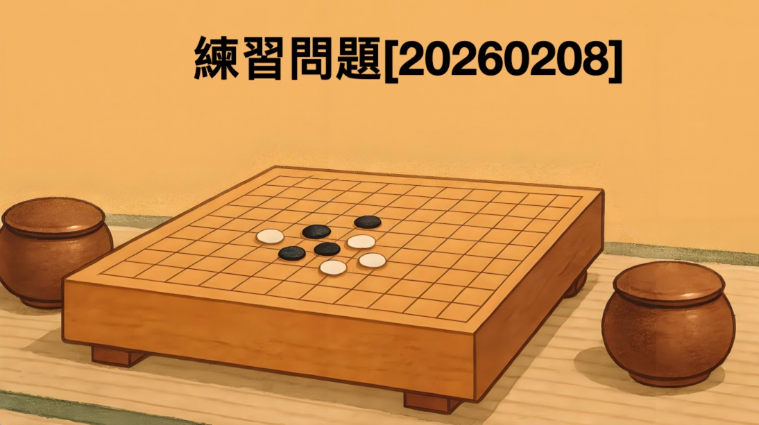 囲碁学習 練習問題[20260208]