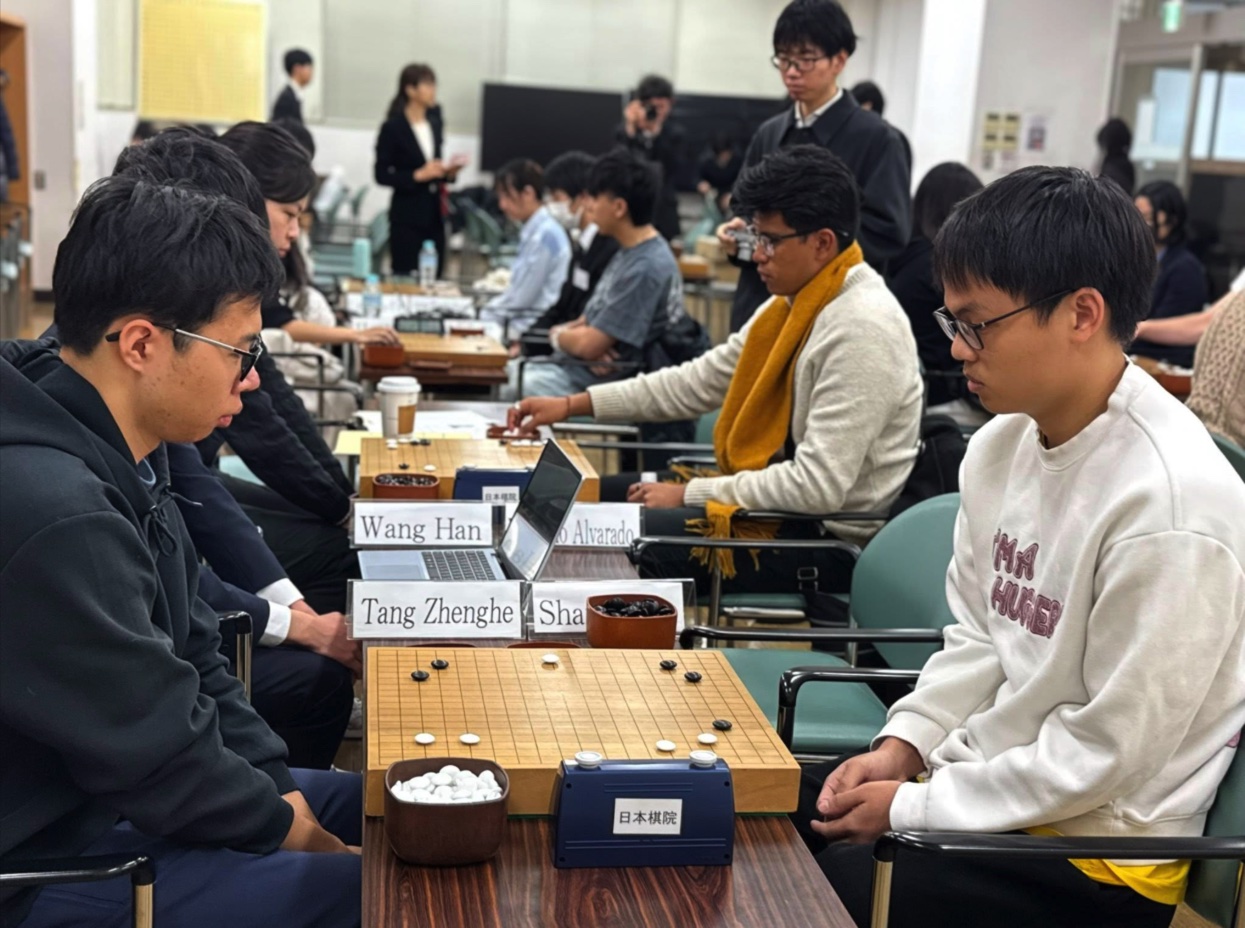 対局風景
