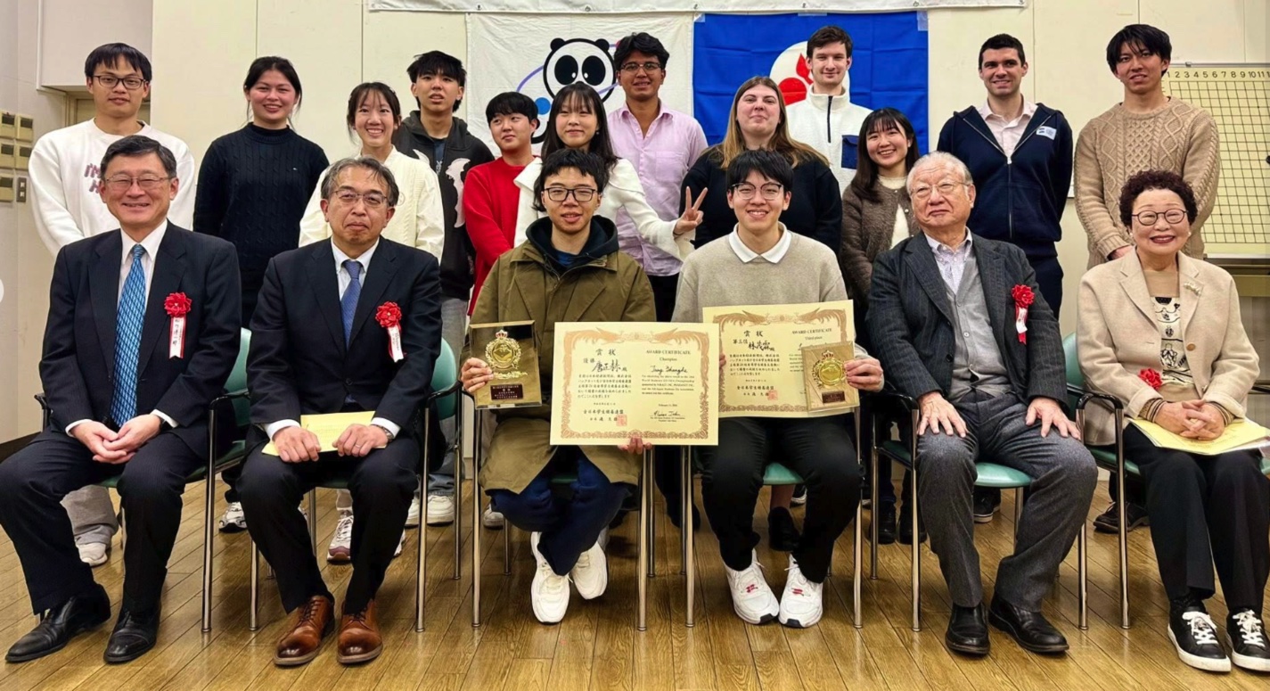 中国の唐正赫さんが優勝、中川さん5位、北芝さん8位