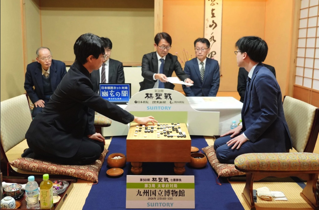 一力遼棋聖が芝野虎丸十段に勝利、再びリードを奪う