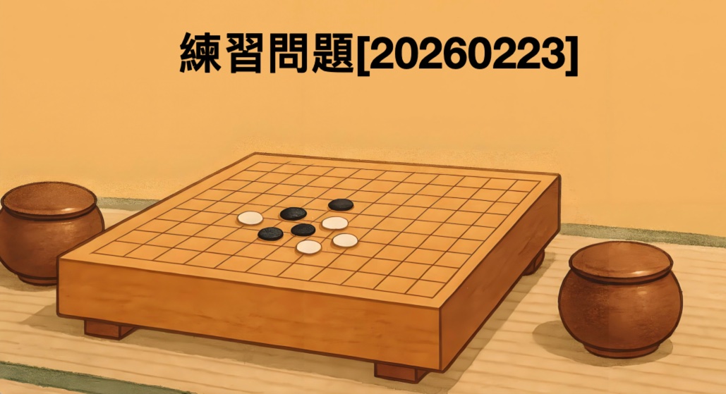 囲碁学習 練習問題[20260223]