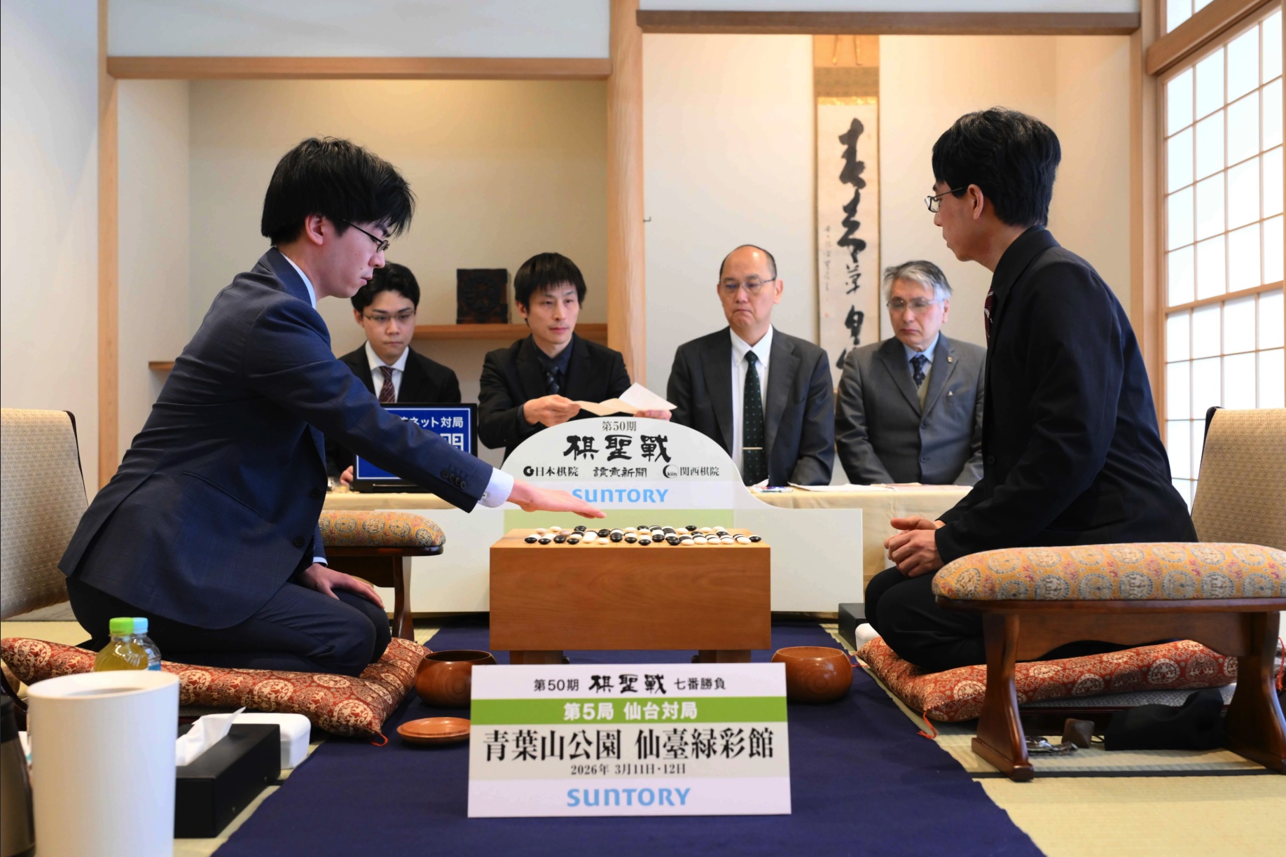 芝野虎丸十段がシリーズの流れを引き戻した