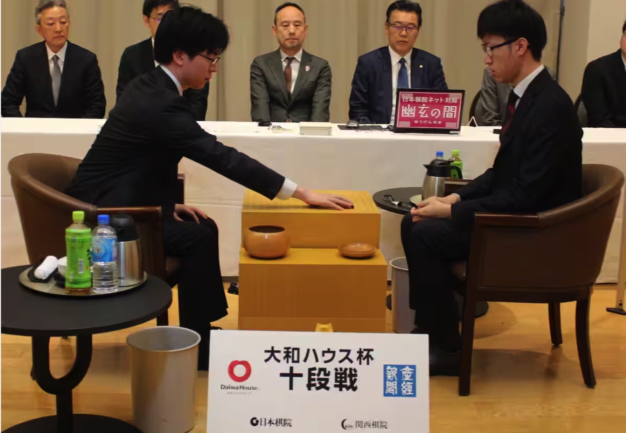 芝野虎丸十段が勝利、1-1のタイ